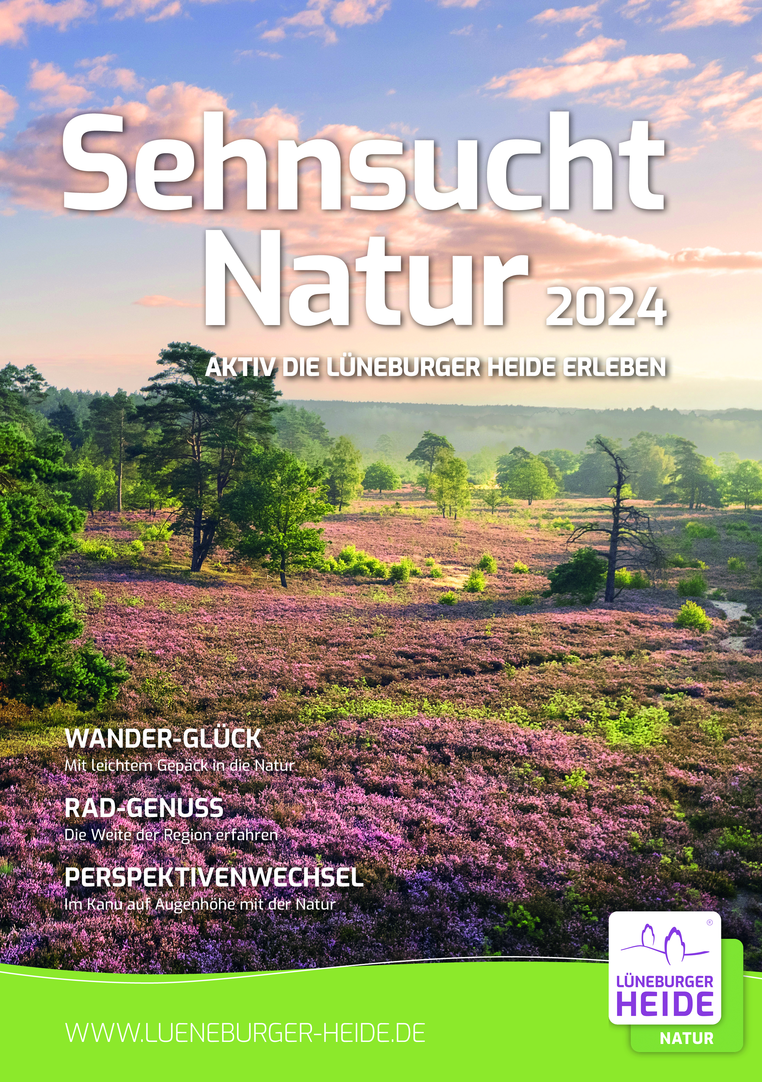 Sehnsucht Natur 2024 | Wanderwege, Radwege uvm.