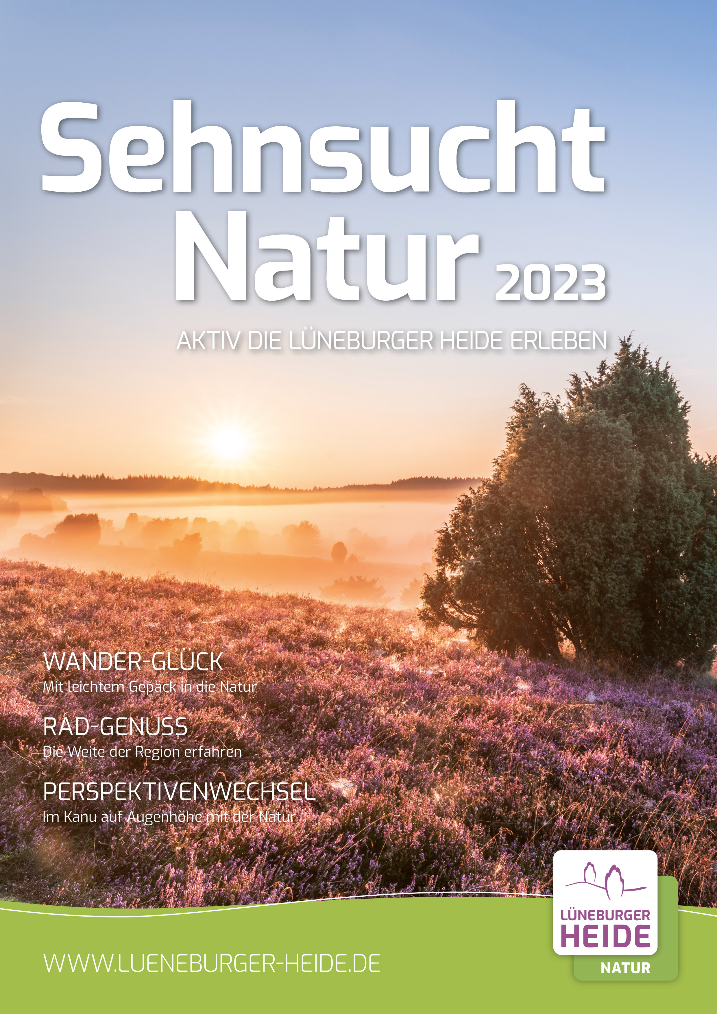 Sehnsucht Natur 2023 | Wanderwege, Radwege uvm.